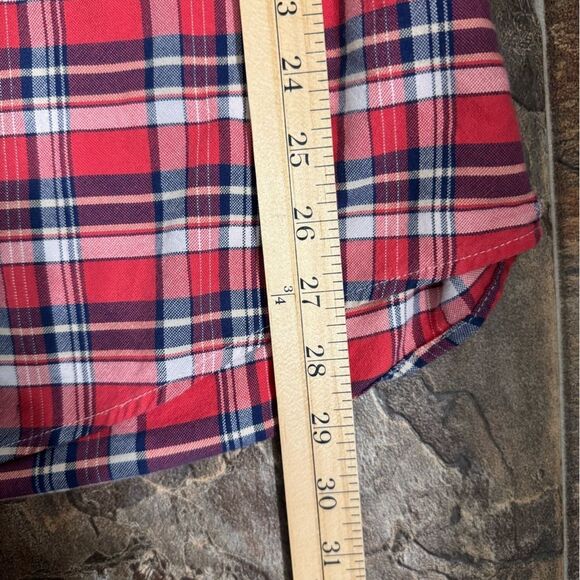 LL Bean Signature Plaid Flannel Shirt Mens Large Tall Cotton - Picture 8 of 8